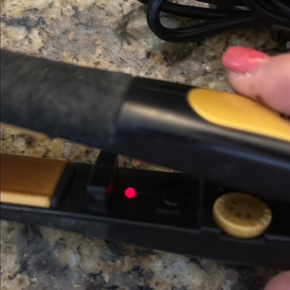 Jilbere de Paris Hair Flat Iron Porcelain Series 1" Model V08480 Tested & Works - Picture 5 of 8